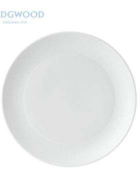 Wedgwood威基伍德Gio蜂巢17/20/23/28cm骨瓷平盘纯色点心盘菜盘