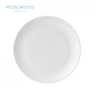 28cm骨瓷平盘纯色点心盘菜盘 Wedgwood威基伍德Gio蜂巢17