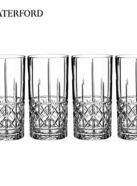 Waterford 沃特福德 布雷迪威士忌长饮杯4只装 多用途酒杯水杯