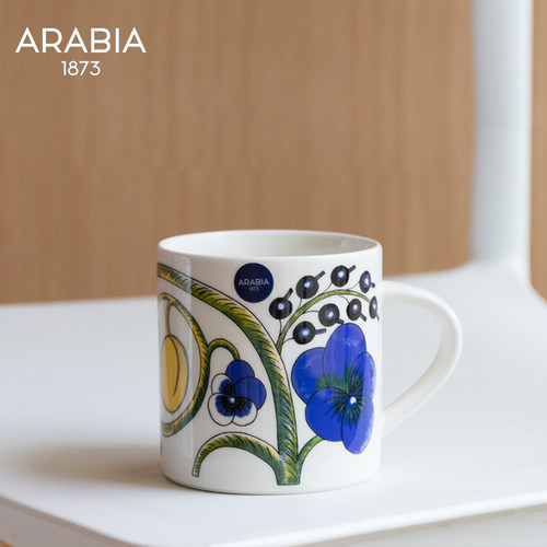 芬兰Arabia硕果硬瓷马克杯水杯