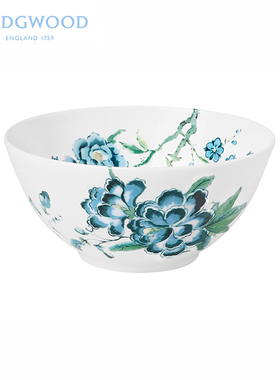 Wedgwood威基伍德Jasper conran翠玉凤凰白色绿色14cm骨瓷汤碗