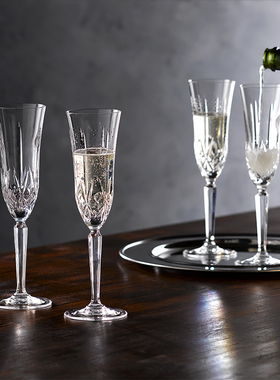 Waterford侯爵麦克斯韦香槟杯4只装 颜值高脚红酒具杯子欧式复古