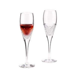 WEDGWOOD王薇薇Vera Wang晶钻香槟杯&烛台新婚礼物送礼对杯高脚杯