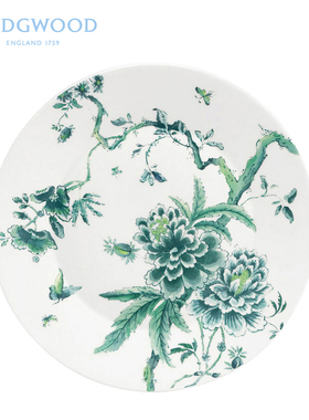 Wedgwood威基伍德Jasper conran翠玉凤凰白色27cm骨瓷果盘餐盘