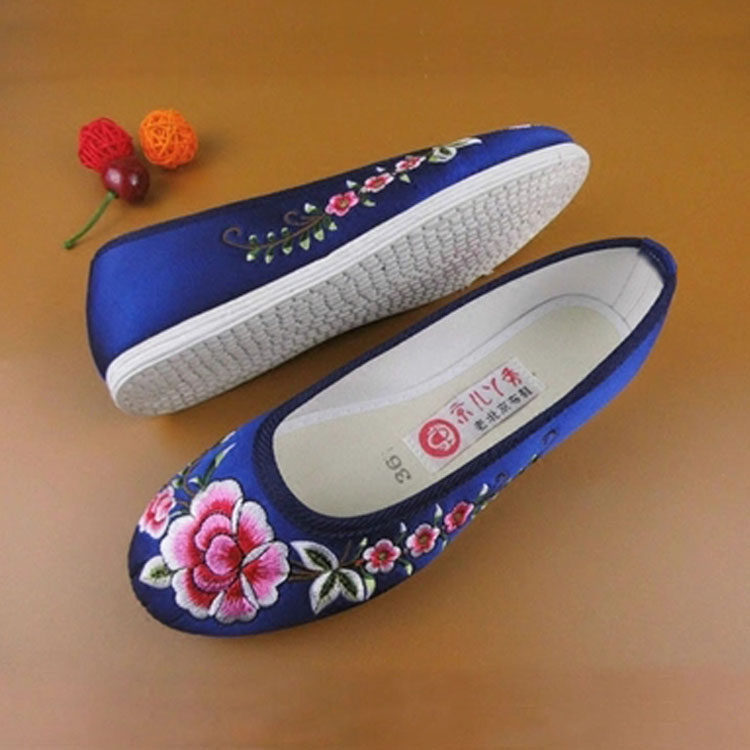 布鞋大码女鞋34-43老北京千层底l鞋工底鞋绣花鞋妈妈鞋单鞋1,女鞋,绣花鞋,淘宝优惠券,粉丝福利购,淘宝优惠卷