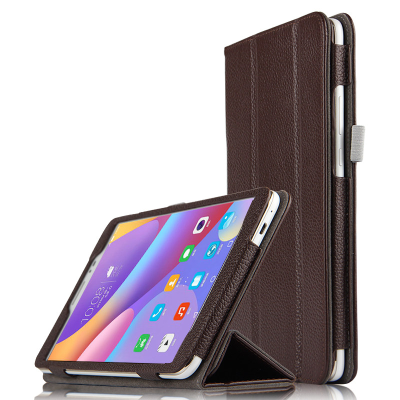 荣耀平板2真皮保护套 8寸jdn-w09/al00电脑皮套全包防摔支撑套壳