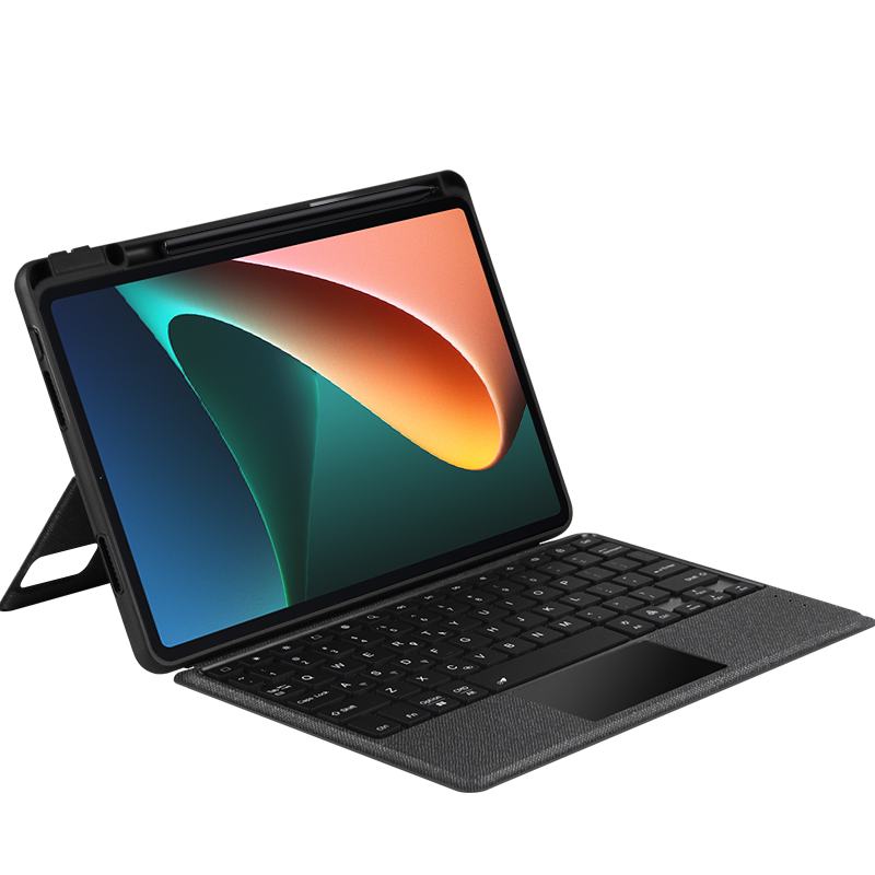 适用小米平板5pro蓝牙键盘保护套11英寸无线触控键盘Xiaomi Pad 5磁吸拆分笔槽壳小米5 Pro横竖支撑背光键盘