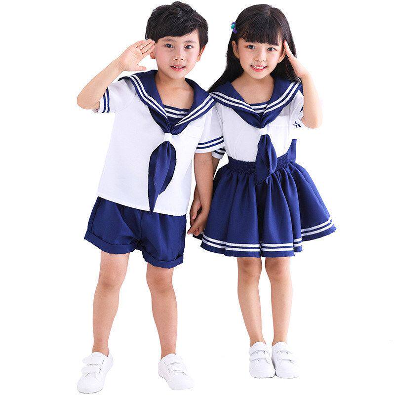 女童日系JK水手服校服演出服