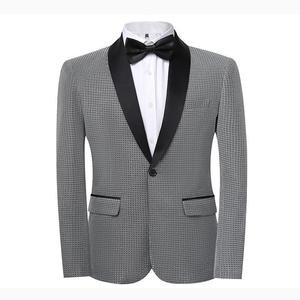 新郎西服男士西装套修身结婚礼服商务休闲帅气西装男X41特P100图片