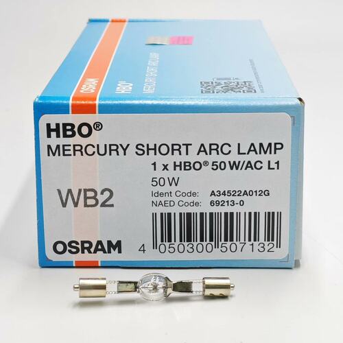 议价欧司朗短弧汞灯HBO 50WHBO 50 W/3HBO 50 W/AC L1