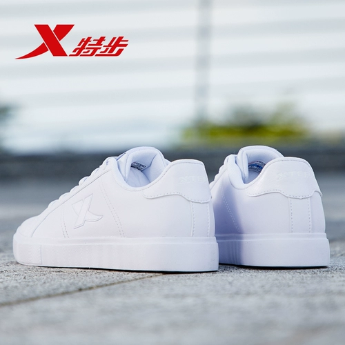 Xtep, кроссовки, универсальная спортивная обувь, белая обувь, низкий скейтборд, повседневная обувь, коллекция 2022, осенние