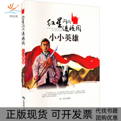 【正版书包邮】红星闪闪进校园丛书小小英雄童一秋北京燕山出版社