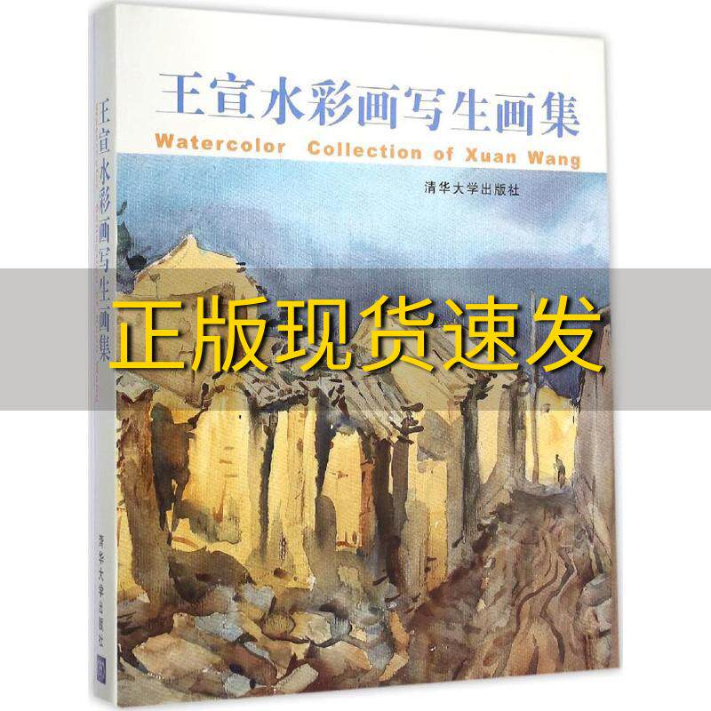 【正版书包邮】王宣水彩画写生画集王宣清华大学出版社