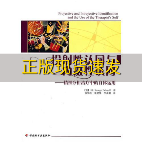 【正版书包邮】投射性认同与内摄性认同沙夫闻锦玉中国轻工业出版社