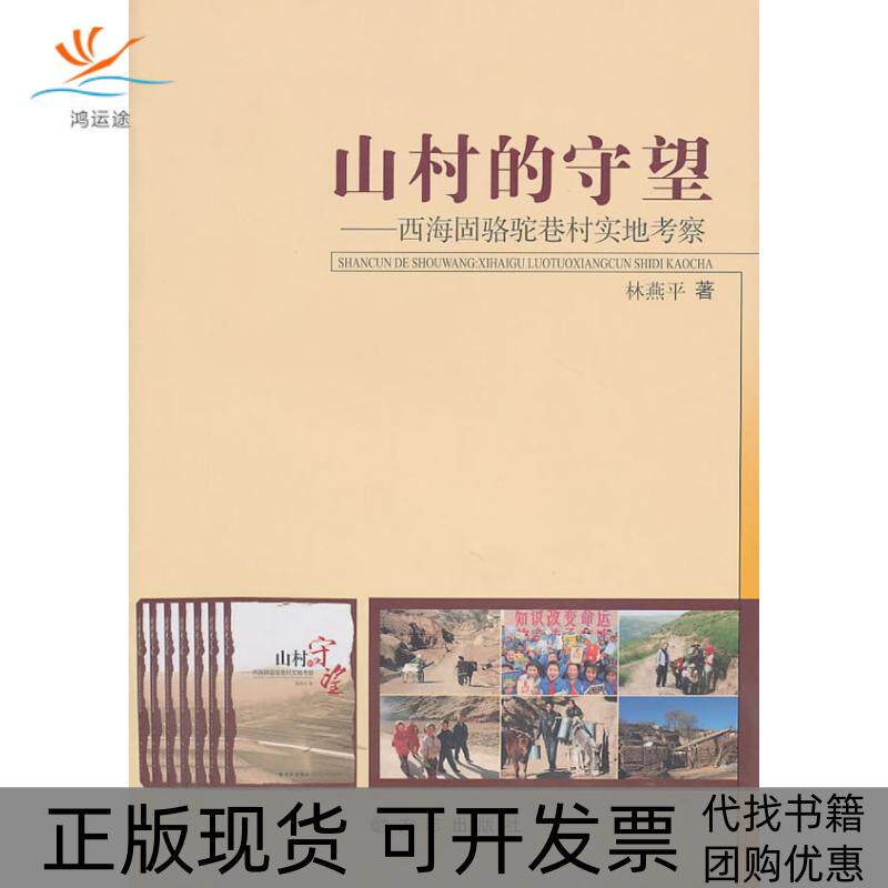 【正版书包邮】山村的守望西海固骆驼巷村实地考察林燕平方志出版社