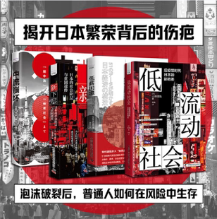 【深度解读日本经济与社会问题 全四册】中流崩坏+新下层+低薪困境+低流动社会 疫情时代日本的新格差 剖析日本经济低迷的根本原因