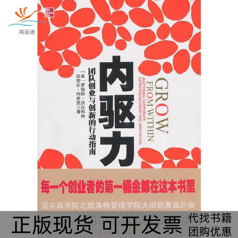 【正版书包邮】内驱力团队创业与创新的行动指南11沃尔科特利皮茨中华工商联合出版社有限责任公司