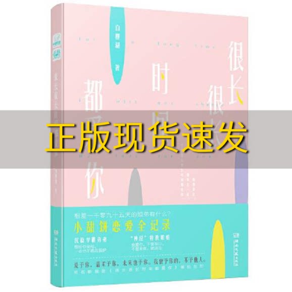 【正版书包邮】很长很长时间都爱你白槿湖中南天使出品湖南文艺出版社