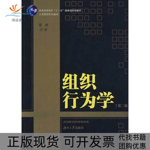 【正版书包邮】组织行为学第二版袁凌湖南大学出版社