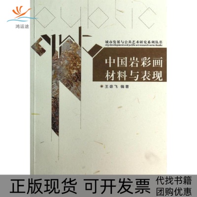 【正版书包邮】中国岩彩画材料与表现王雄飞中国美术学院出版社