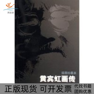 【正版书包邮】黄宾虹画传插图珍藏本王中秀上海画报出版社