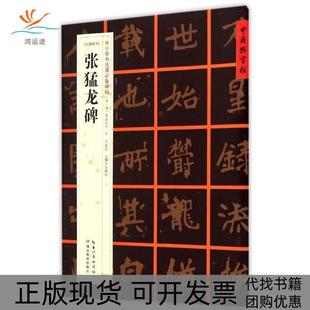 【正版书包邮】北魏楷书张猛龙碑中小学书法课碑帖张鹏涛湖北教育出版社