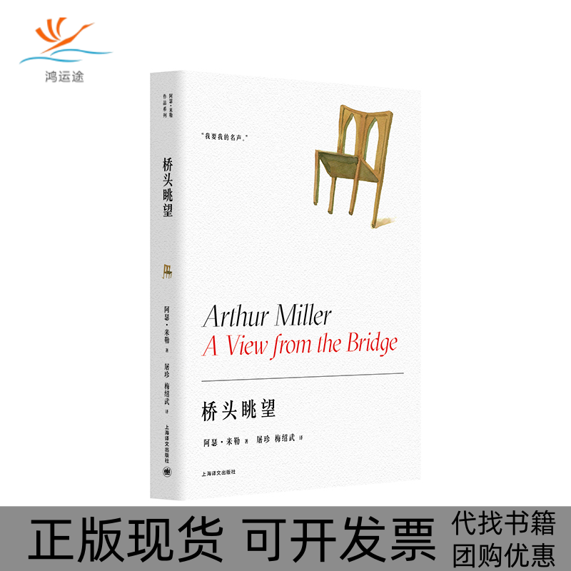 【正版书包邮】桥头眺望阿瑟米勒作品系列阿瑟米勒屠珍梅绍武上海译文出版社