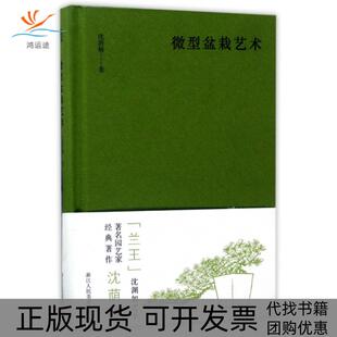 微型盆栽艺术沈荫椿浙江人民美术出版 包邮 书 社 正版