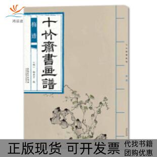 【正版书包邮】十竹斋书画谱梅谱胡正言安徽美术出版社