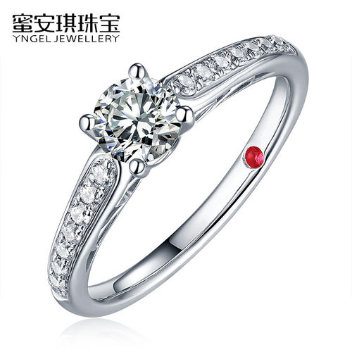 戒指求婚真钻新品