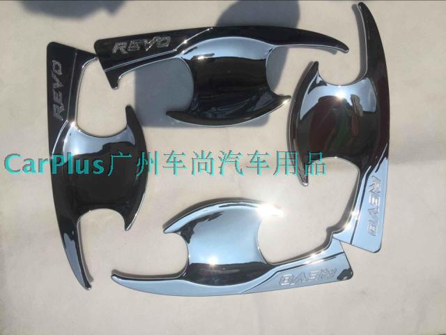 适用于海拉克斯HILUX REVO装饰门碗电镀拉手门碗四片改装加装