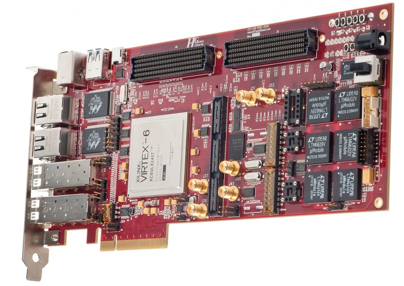 Xilinx赛灵思开发板HTG-600 Virtex-6 PCI USB 3.0 FPGA评估板-封面