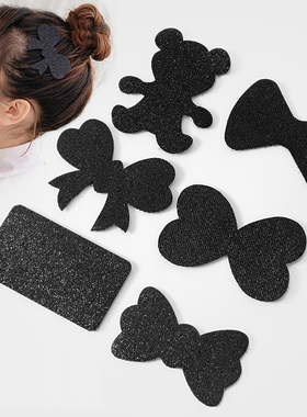 刘海贴魔术贴前额贴固定贴网红碎发神器魔术贴成人发帖粘发帖头顶