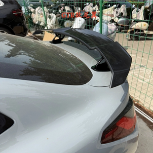 宝马13-24款4系改装运动款大尾翼碳纤维纹款430i四系尾翼改装G26