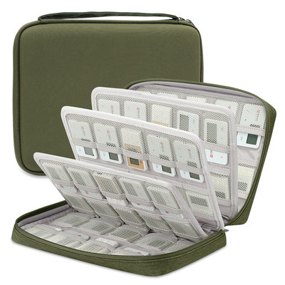 网银u盾收纳包硬壳收纳盒便携ukey收纳盒子存放盒k宝收纳包银行优盾收纳包大容量便携收纳包