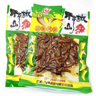 腾哥香辣鱼仔酒鬼野山椒小鱼乾麻辣休闲零食下酒菜湖南特产