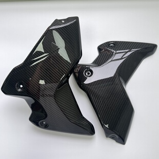 适用宝马水鸟R1250GS ADV18-24碳纤维水箱护板侧导流罩进气盖侧板