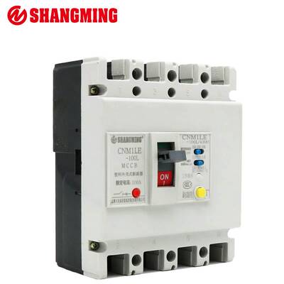 人民电气漏电断路器CM1LE-100A250A400A630A/4300三相四线开关