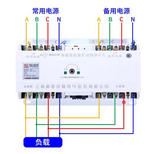 末端型CB级双电源自动转换开关切换开关100A400A630A800A1250A380