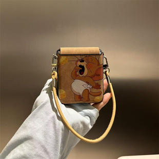 芝士杰瑞适用小米mix2手机壳三星Zflip7华为Pocket折叠荣耀OPPO PuraX卡通保护套5 FindN3摩托罗拉razr60新款