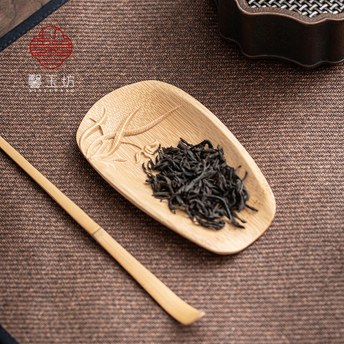 馨玉坊日式手工无漆茶则茶拨