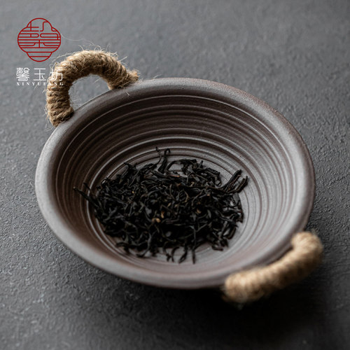 日式粗陶提香器烤橘子醒茶烤香