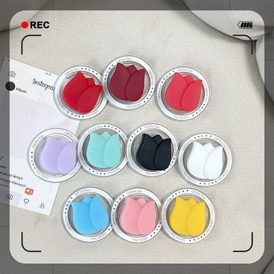 纯色郁金香gift磁吸圈气囊支架伸缩magsafe可伸缩日系ins指环