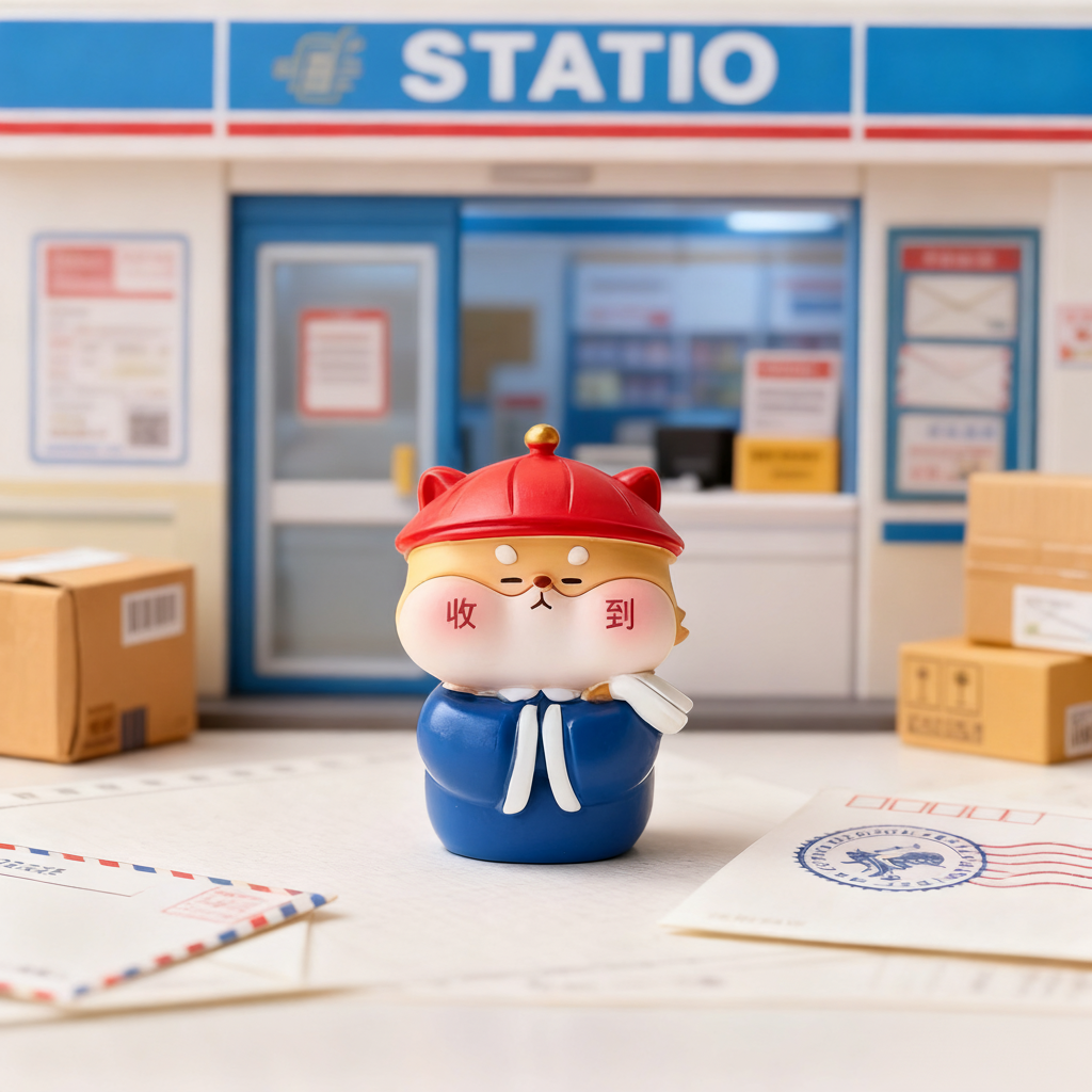 可爱卡通柴犬桌面摆件