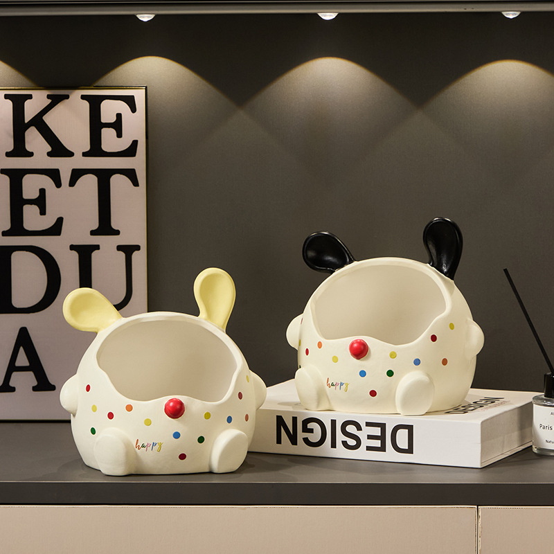 萌趣卡通钥匙架玄关治愈摆件