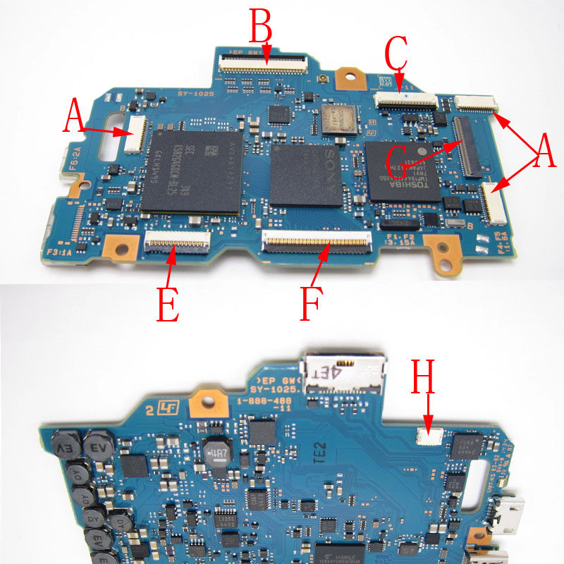适用索尼Nex-5T照相机连接夹接口Nex5T主板排线液晶屏幕显示座子