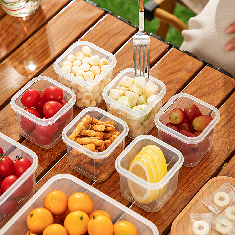 水果保鲜盒便当盒外出春游户外露营零食野餐盒冰箱食品级储存盒,收纳整理,食物收纳盒,淘宝优惠券,粉丝福利购,淘宝优惠卷
