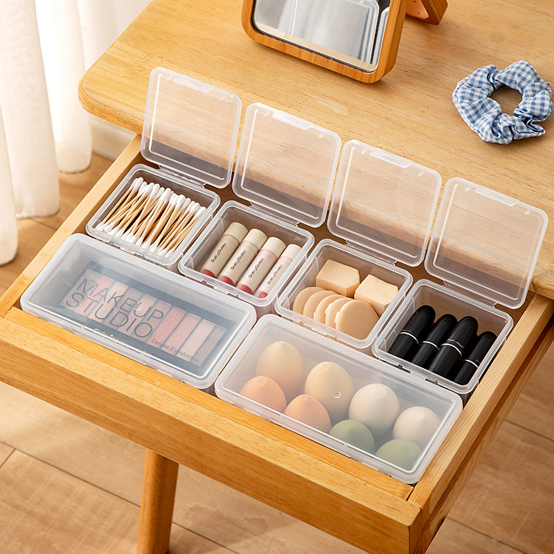 抽屉收纳盒分格内置透明格子分类分隔储物塑料床头柜书桌小盒子,收纳整理,桌面收纳盒,淘宝优惠券,粉丝福利购,淘宝优惠卷
