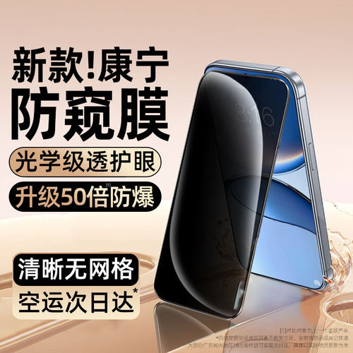 【康宁防窥膜]适用红米turbo4pro