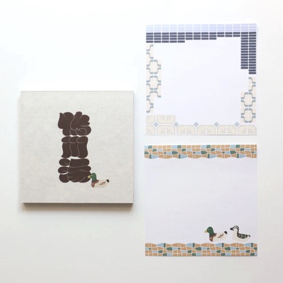 【现货】日本Forme 鸭川汤便签分装 手帐素材